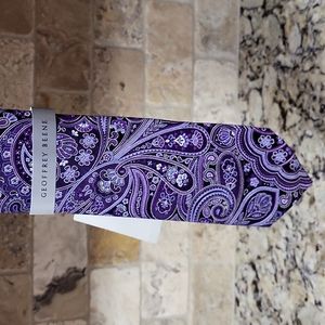 NWT Geoffrey Beene Men's Paisley Tie